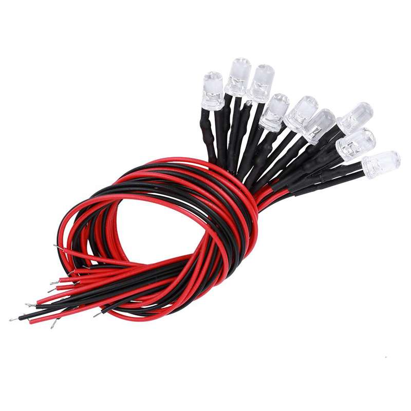 ال ای دی 12 ولت سفید هایبرایت اوال  مدل HG-W1215 بسته 10 عددی