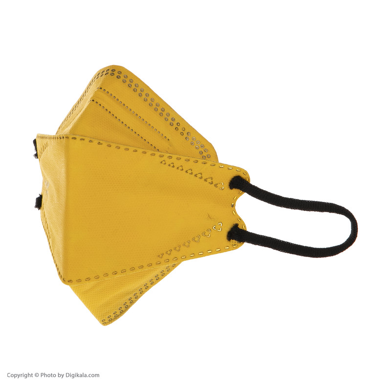 ماسک تنفسی اونلی یو طرح سه بعدی مدل تنفس کد Ylw 615 بسته 25 عددی