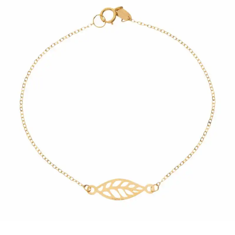 دستبند طلا 18 عیار زنانه الن نار مدل ELMB1334