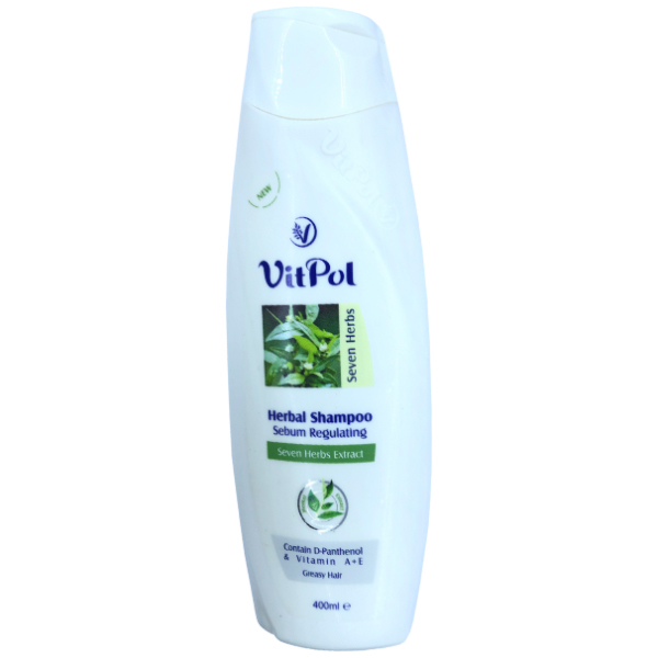 شامپو مو ویت پول مدل Seven Herbs حجم 400 میلی لیتر