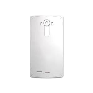 MAHOOT Metallic-White Cover Sticker for LG G4