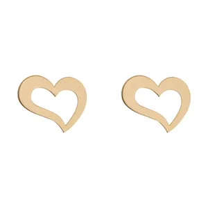گوشواره طلا 18 عیار زنانه سین سان مدل SNE119