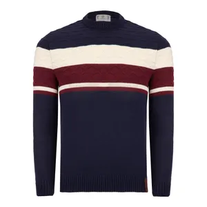 پلیور مردانه مدل یقه گرد 2230DBL