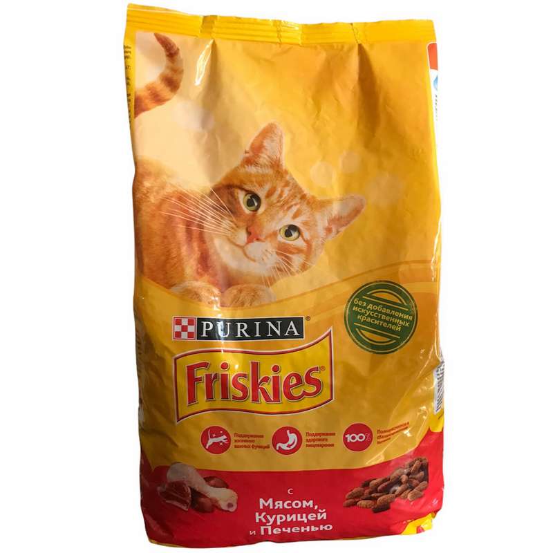 غذای خشک گربه فریسکیز مدل بالغ وزن 2 کیلوگرم