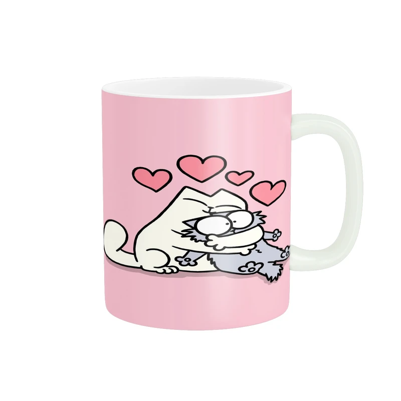 ماگ پادآفرین مدل کارتونی طرح گربه های بامزه کد p3972