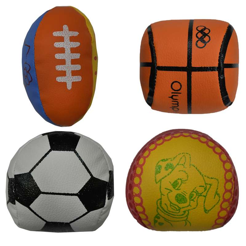 توپ بازی مدل ورزشی بسته 4 عددی