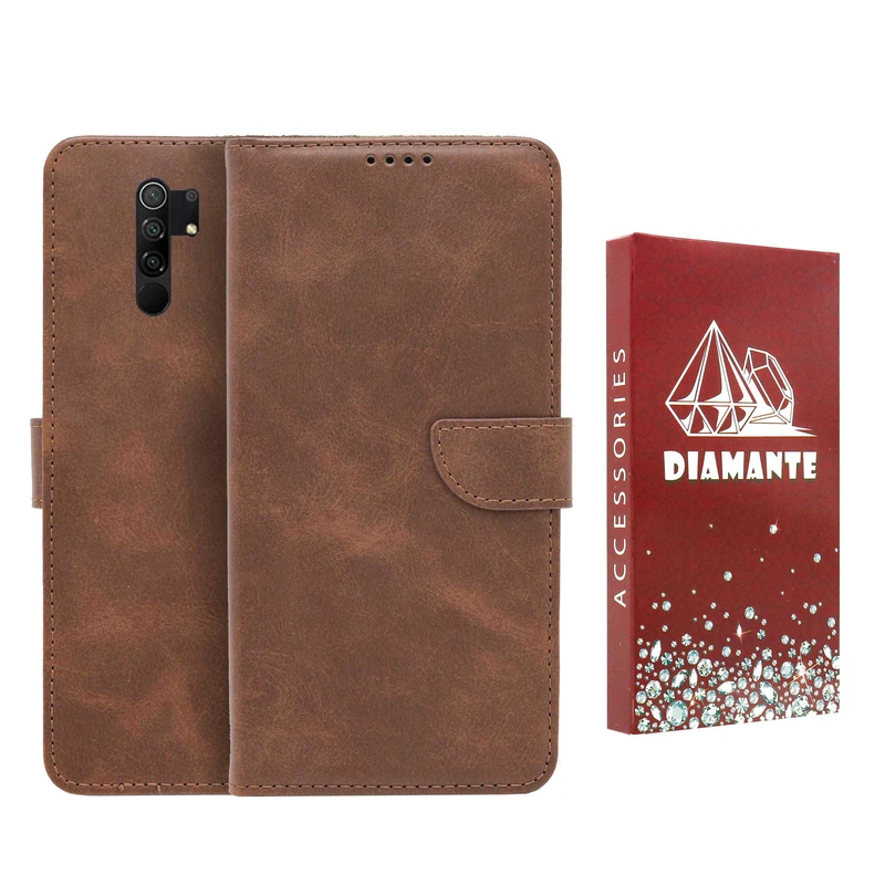 کیف کلاسوری دیامانته مدل Bers Ros مناسب برای گوشی موبایل شیائومی Redmi 9 Prime 