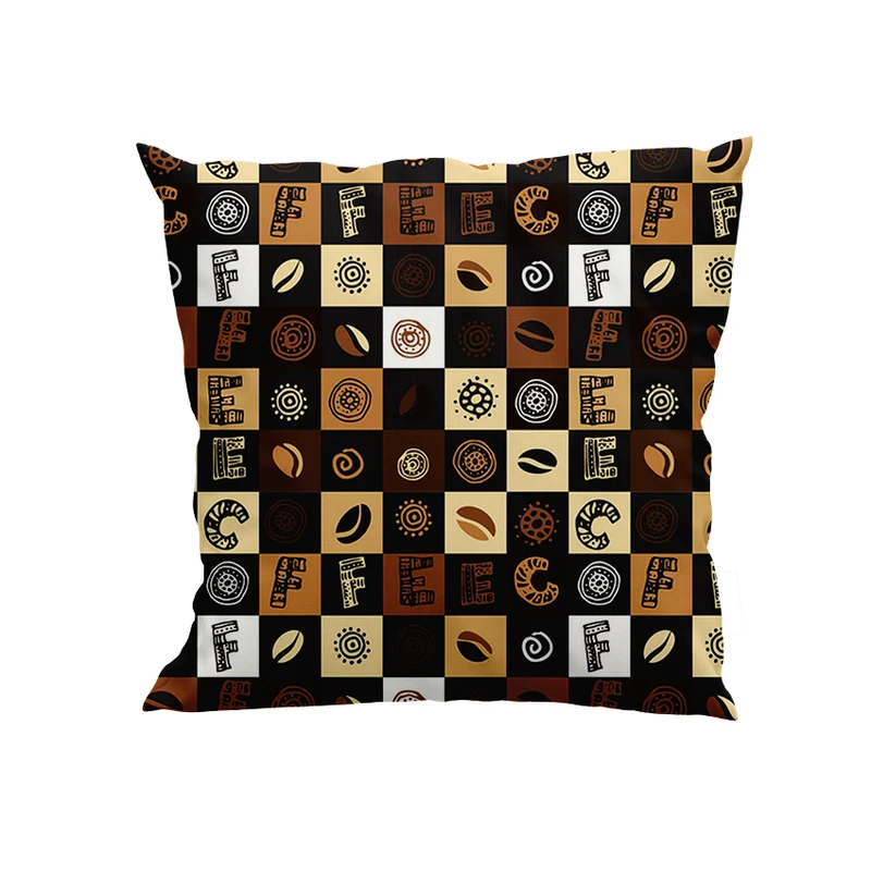 کوسن پاد آفرین مدل چهارخانه ای کد DKK444