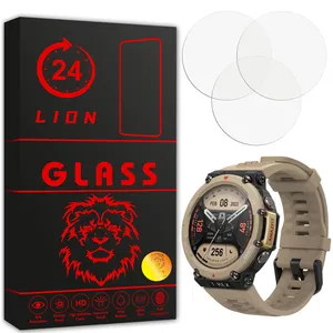   محافظ صفحه نمایش لاین مدل RB007 مناسب برای ساعت هوشمند شیائومی Smart Watch Amazfit T Rex 2 بسته سه عددی