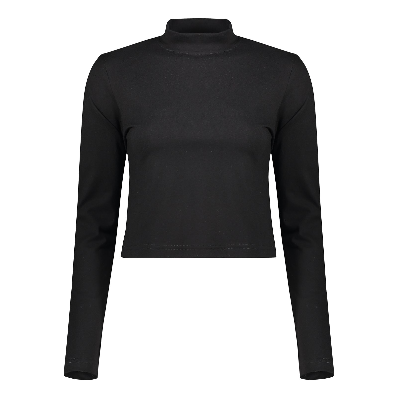 کراپ تیشرت آستین بلند زنانه کانتکس مدل 206 - - 1