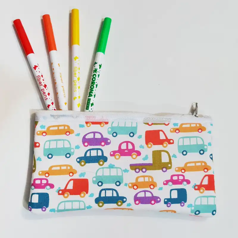 جامدادی طرح ماشین های رنگارنگ مدل PSA140906