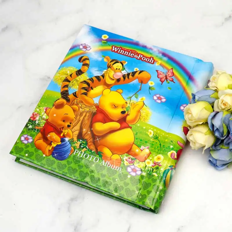 آلبوم عکس کودک مدل چسبی طرح پو