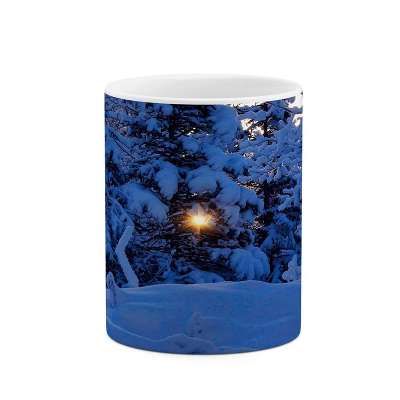 ماگ کاکتی مدل منظره برفی کد mgh14881