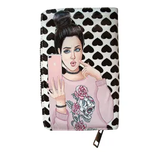 کیف پول دخترانه مدل GR-phone1 کد 098