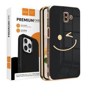 کاور هوکو مدل Smile مناسب برای گوشی موبایل سامسونگ  Galaxy J6 Plus 