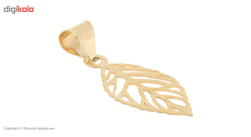 نیم ست طلا 18 عیار زنانه مایا ماهک مدل MS0346 طرح برگ