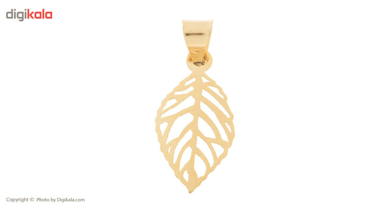 نیم ست طلا 18 عیار زنانه مایا ماهک مدل MS0346 طرح برگ