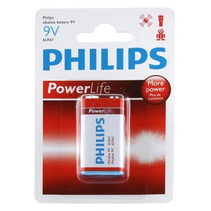 باتری کتابی فیلیپس Power Alkaline 9V