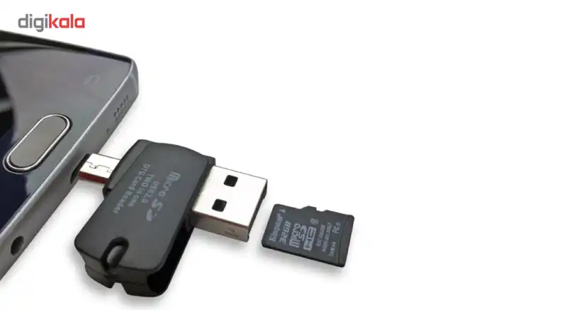 کارت خوان USB 2.0 و MicroUSB OTG ای نت مدل Smart