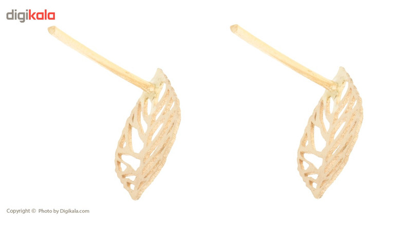 نیم ست طلا 18 عیار زنانه مایا ماهک مدل MS0346 طرح برگ