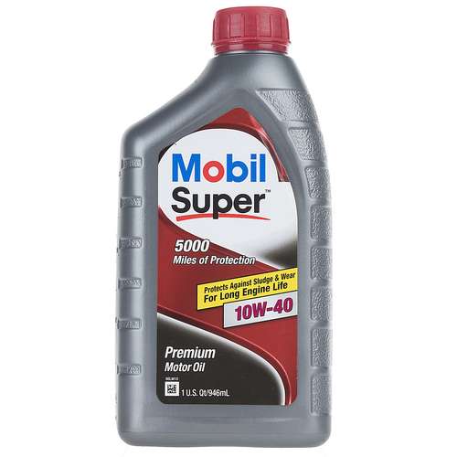 روغن موتور خودرو موبیل مدل Super 10W-40 حجم 946 میلی لیتر