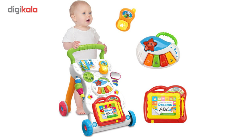واکر موزیکال کودک مدل World Dream