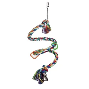 اسباب بازی طوطی سانان نوبی مدل Swing Coil طول 115 سانتیمتر