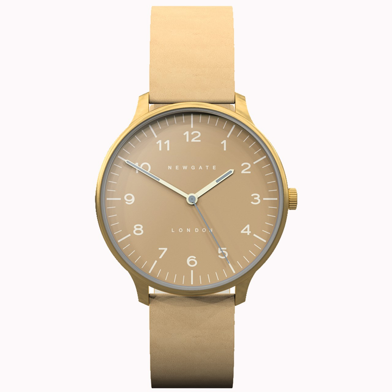 ساعت مچی عقربه ای نیوگیت مدل The Blip Clay Dial