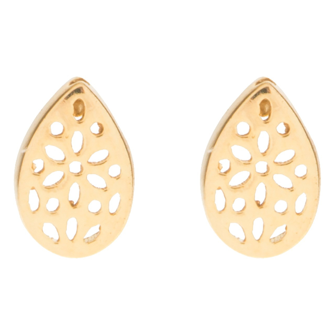 گوشواره طلای 18 عیار زرمان مدل ME0747