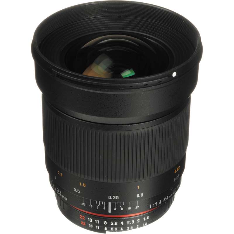 لنز سامیانگ 24mm f/1.4 ED AS UMC NIKON AE لنز سامیانگ 24mm f/1.4 ED AS UMC NIKON AE