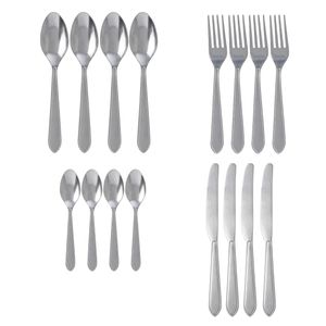 نقد و بررسی سرویس قاشق، چنگال و کارد 16 پارچه ایکیا  4 نفره مدل IDENTITET کد 004.530.58 توسط خریداران