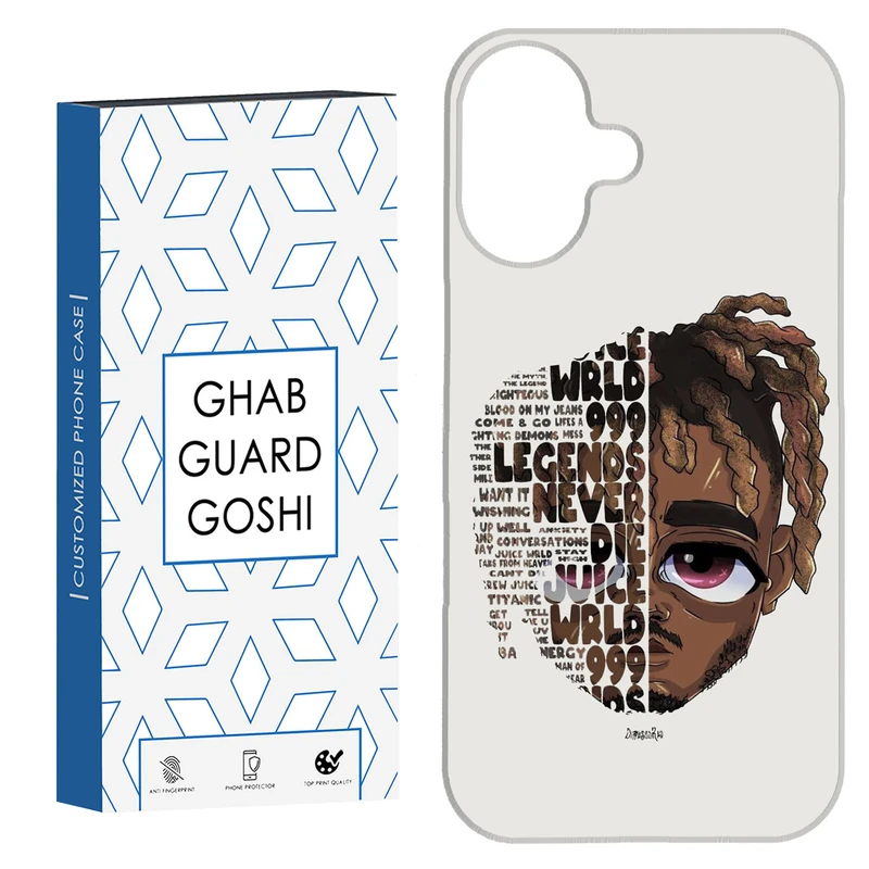 کاور قاب گارد گوشی طرح لجند کد Dimo-700 مناسب برای گوشی اپل Iphone 16     