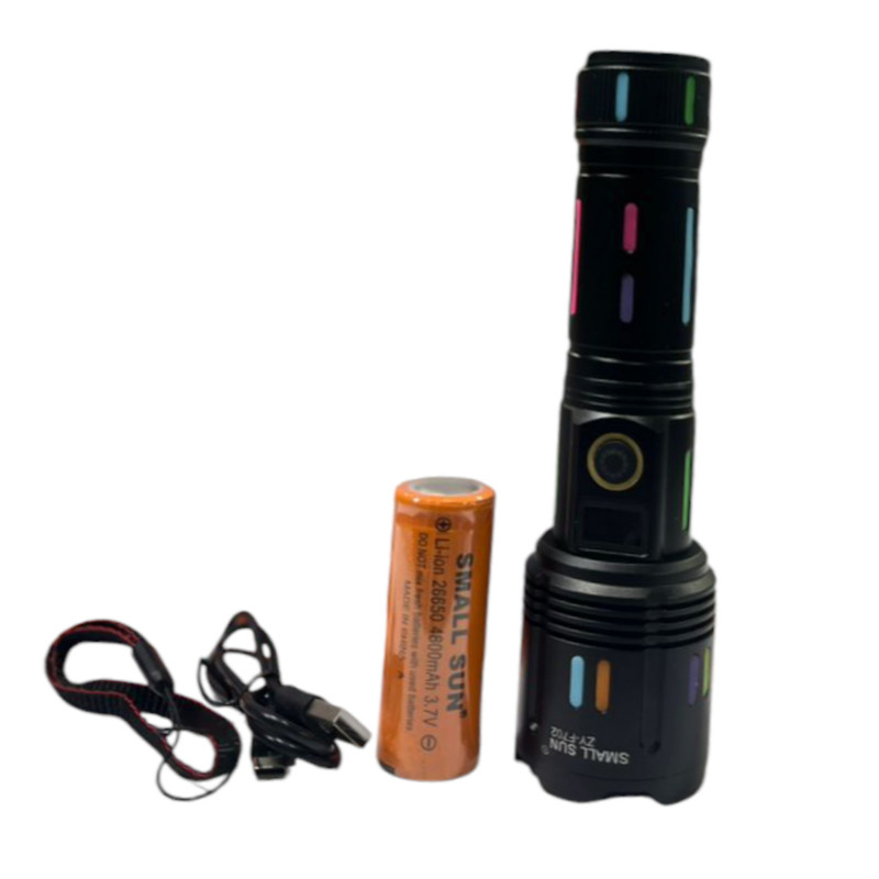 چراغ قوه دستی اسمال سان مدل F-702 رنگ نور مهتابی
