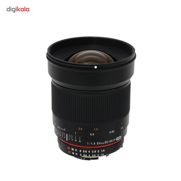 لنز سامیانگ 24mm f/1.4 ED AS UMC NIKON AE