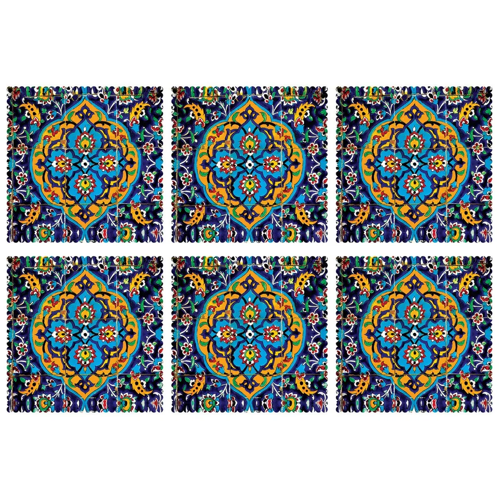 زیر بشقابی کد U1-42016 بسته 6 عددی