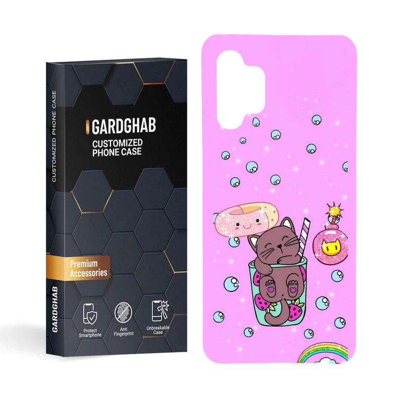  کاور گارد قاب مدل دخترانه مناسب برای گوشی موبایل سامسونگ galaxy a32 4g