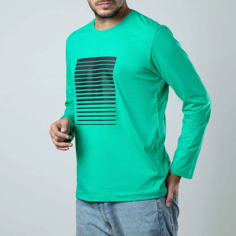 تی شرت آستین بلند مردانه باینت مدل 565-3 