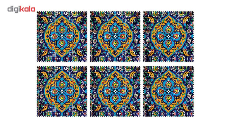 زیر بشقابی کد U1-42016 بسته 6 عددی