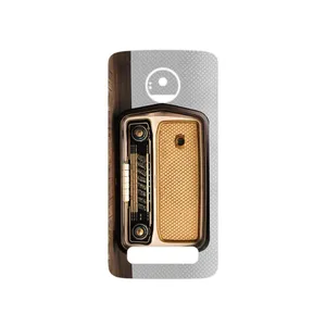 MAHOOT Radio Nostalgia Cover Sticker for Motorola Moto Z Play
