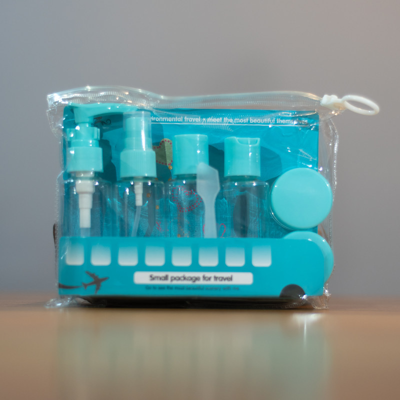 محفظه نگهداری کرم رونا مدل مسافرتی بسته 7  عددی