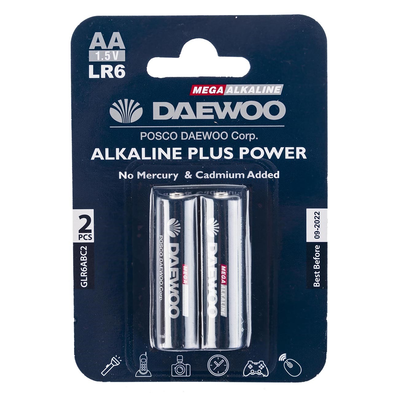 باتری قلمی دوو مدل Alkaline plus Power بسته 2 عددی