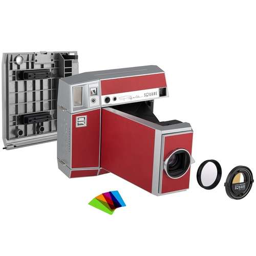 دوربین چاپ سریع لوموگرافی مدل Lomo Instant Square Glass Combo سری Pigalle