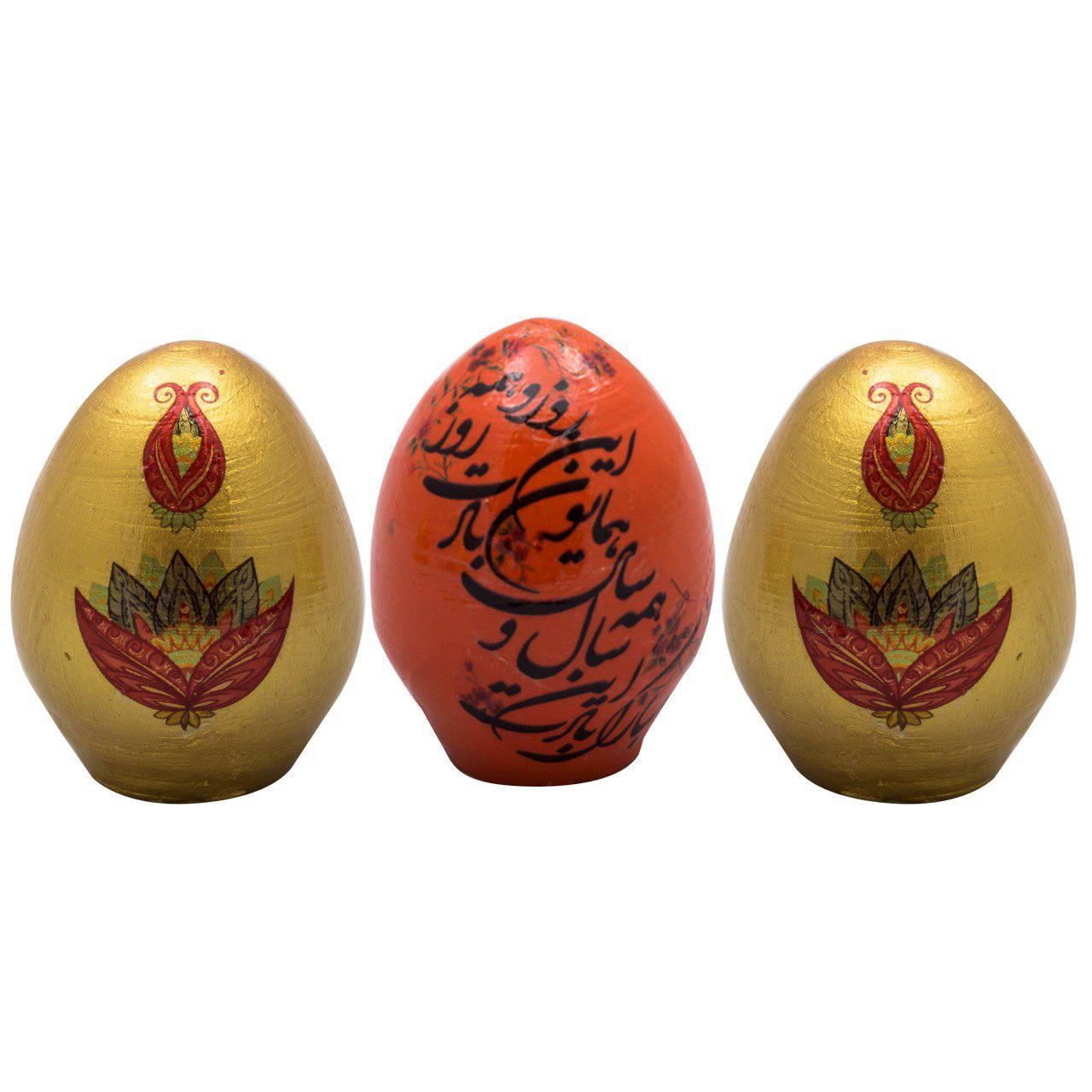 تخم مرغ تزیینی هفت سین آرت گالری مدل A3075-بسته 3 عددی