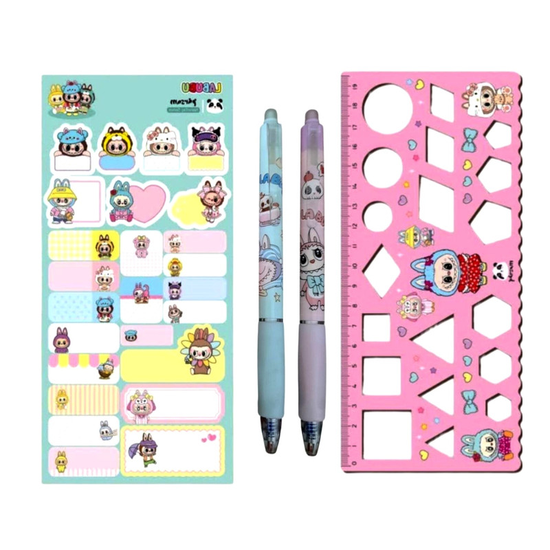 بسته لوازم تحریر مدل لبوبو کد mn320 بسته 4 عددی