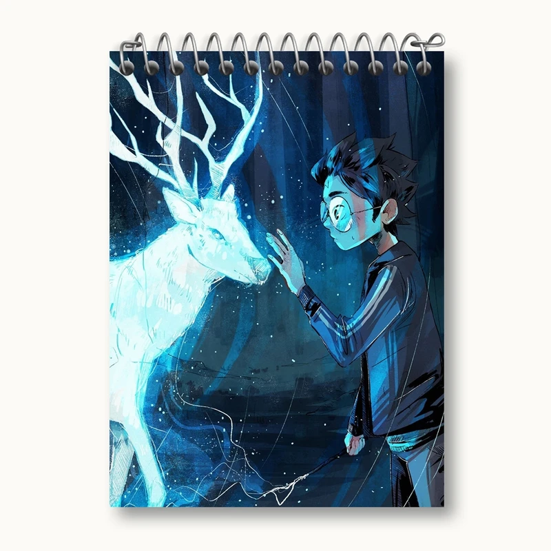 دفتر یادداشت 50 برگ خندالو مدل هری پاتر کد 24958