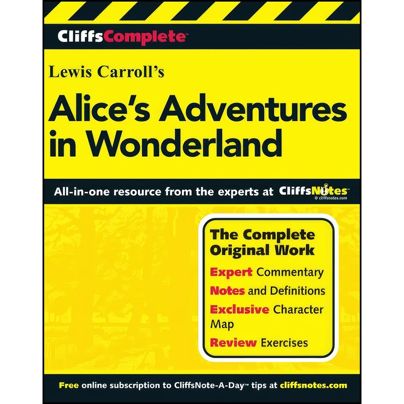 کتاب CliffsComplete Alices Adventures in Wonderland اثر Lewis Carroll انتشارات CliffsNotes