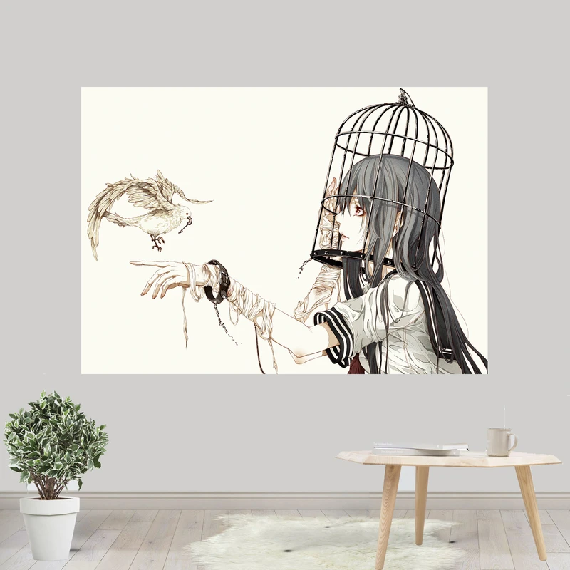 پوستر پارچه ای مدل انیمه کد 019