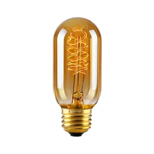 Engareh T45 Spiral Vintage Edison Filament Bulb Lamp E27