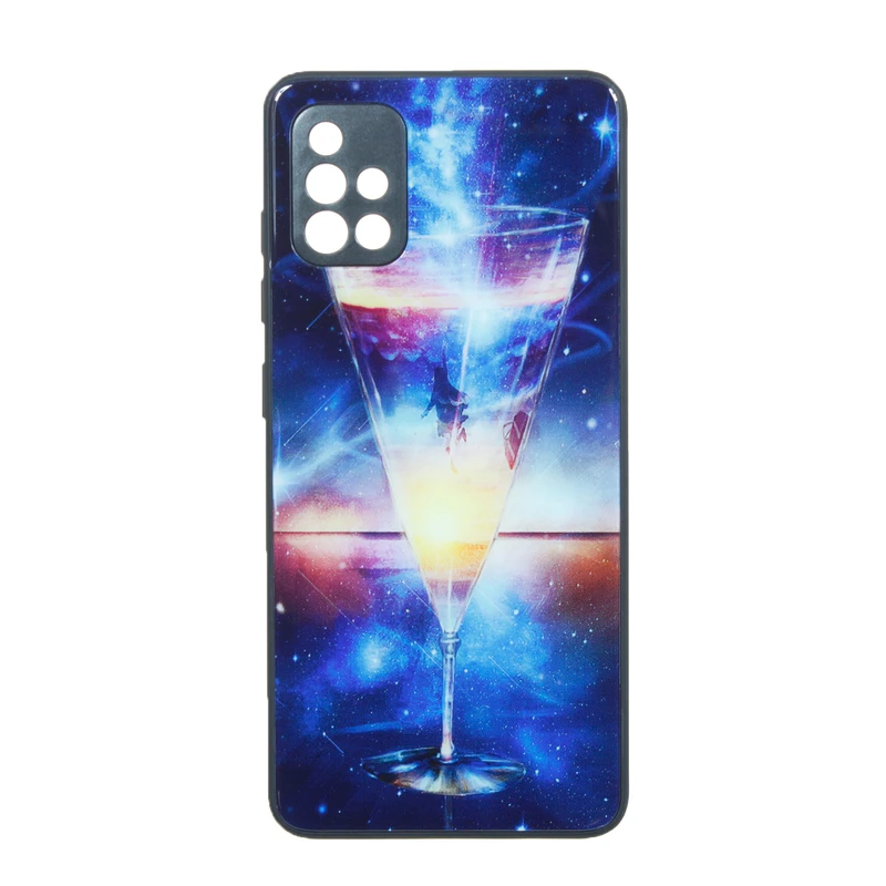 کاور مدل Glass کد MS مناسب برای گوشی موبایل سامسونگ Galaxy A71