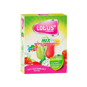 کاندوم لوتوس مدل Mix بسته 3 عددی